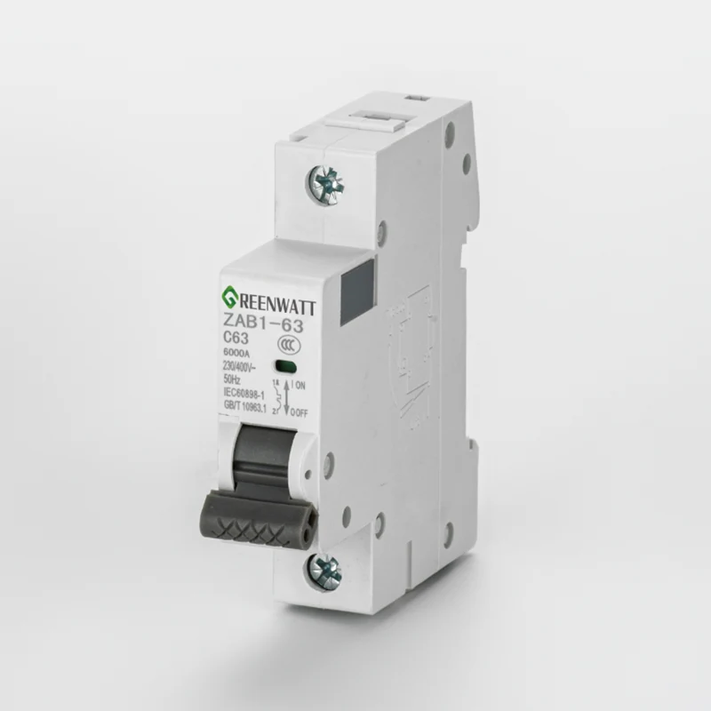 1P 250V 10A DC miniatyrbrytare