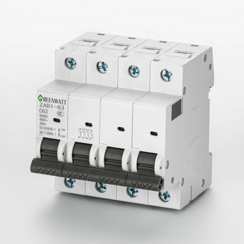 4P DC1000V 40A 6KA DC miniatyrbrytare