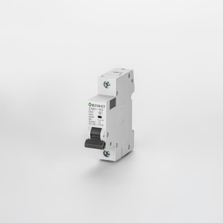 AC effektbrytare Kurva C 63A 1P 6kA