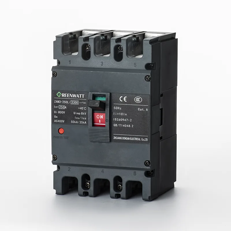 AC400V 250A gjuten hölje effektbrytare