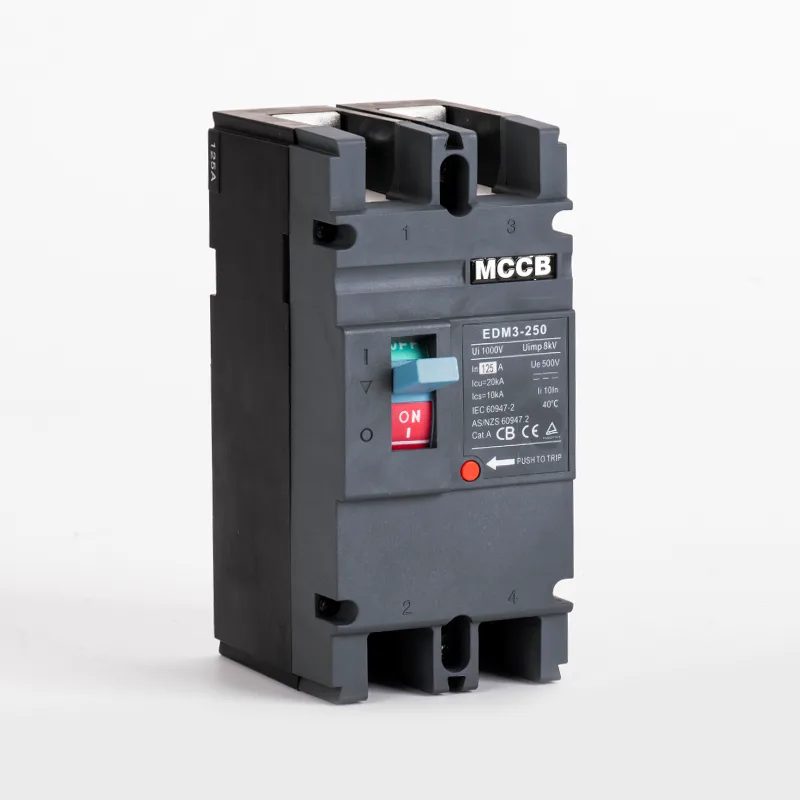 DC500V 125A gjuten hölje effektbrytare
